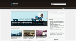 Desktop Screenshot of genesx.com
